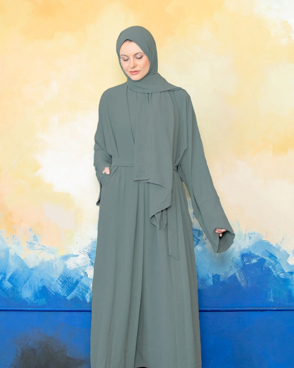 Vierry 2 Piece Abaya Set