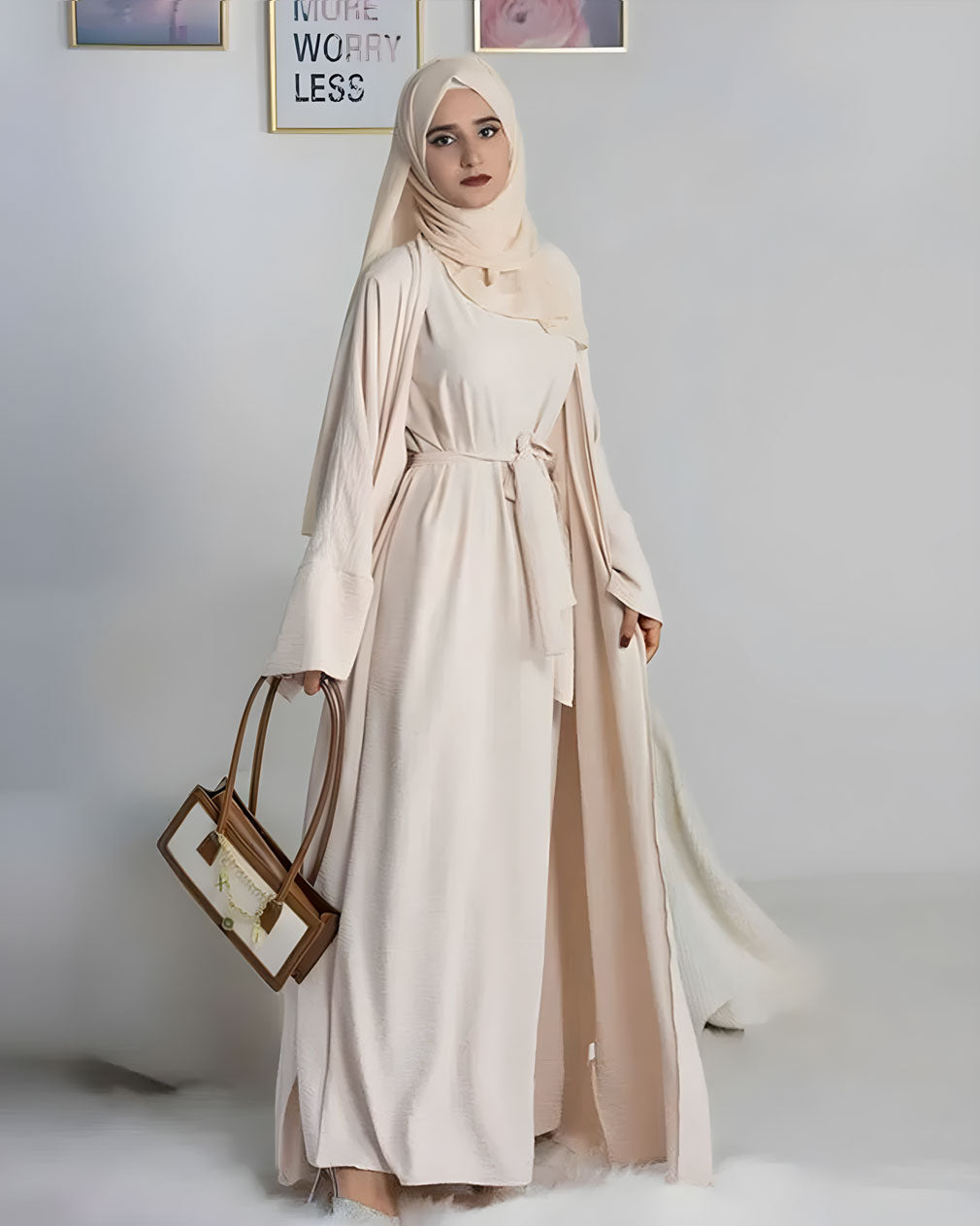 Vierry 2 Piece Abaya Set